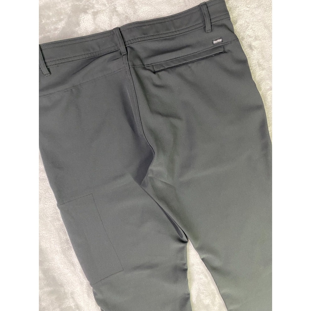 Hurley Jet Set Tech Pants Mens 30x30 Black Lightweight DWR Performance Travel - Picture 7 of 7